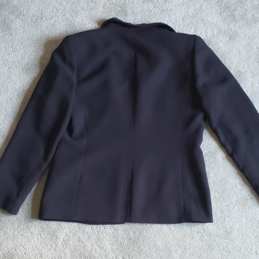 EUC Anne Klein Sz 10 black blazer - Picture 5 of 6